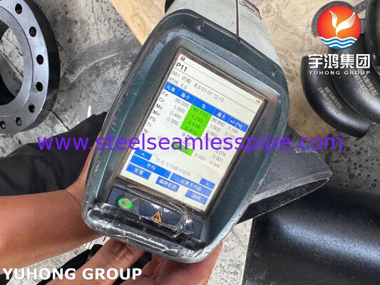 Máy giảm tập trung ASTM A234 WP11 CL2 Đồng hợp kim thép Buttweld Fitting Up To 64"