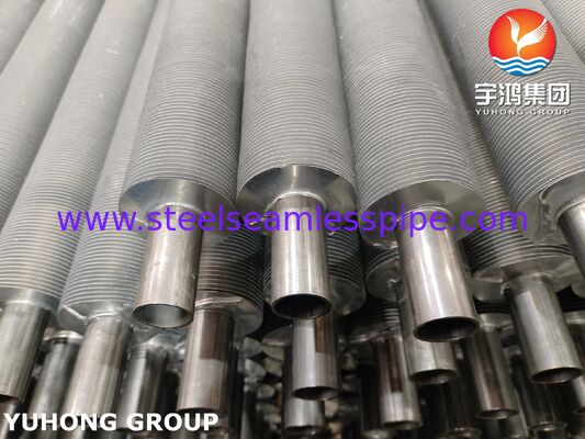 EN 10217-7 1.4301 ống vây ép cho máy làm mát không khí Thu hồi nhiệt