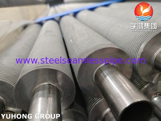 EN 10217-7 1.4301 ống vây ép cho máy làm mát không khí Thu hồi nhiệt