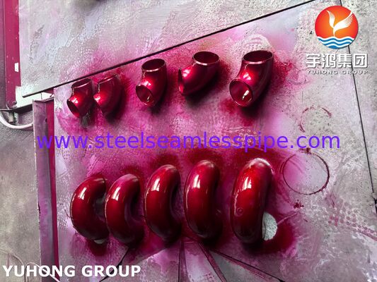 Cút thép không gỉ ASTM A403 WP304H, loại ngắn, hàn đối đầu, không mối nối B16.9