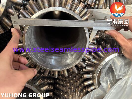 Bơm đệm Bơm cơ sở ASTM A335 P22 Kháng nhiệt độ cao