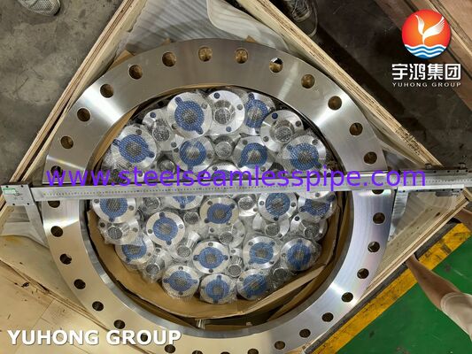 ASTM A240 F904L Slip On Flat Face Flange AWWA C207 Bảng 2 lớp D đáp ứng các tiêu chuẩn nước của Hoa Kỳ