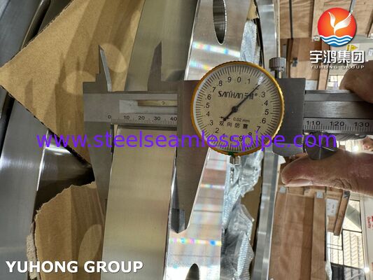 ASTM A240 F904L Slip On Flat Face Flange AWWA C207 Bảng 2 lớp D đáp ứng các tiêu chuẩn nước của Hoa Kỳ