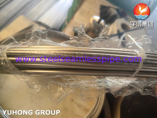 Ống cuộn liền mạch thép không gỉ 316L ủ sáng ASTM A269 dùng cho cuộn tản nhiệt