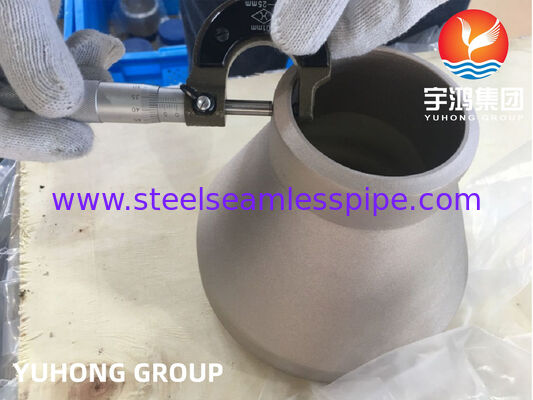 ASTM B466 C70600 Đồng Nickel Phụng thắt máy giảm tâm cho hệ thống làm mát