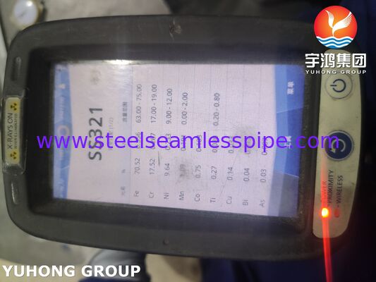 Phụng cắm ống thép không gỉ với khuỷu tay 180° ASTM A403 WP321-S