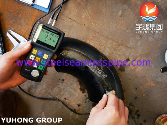 ASTM A234 WP22 90° Cổ tay Cr-Mo hợp kim thép ống phù hợp cho đường ống nhiệt độ và áp suất trung bình cao