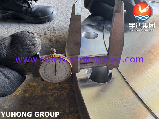 ASTM A182 F55 / UNS S32760 / 1.4501 Thép Siêu Duplex Mặt Bích Thép Rèn Mặt Bích Mù