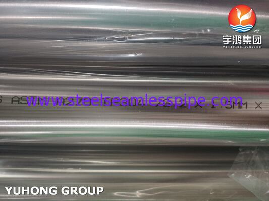 ASTM A270 TP304 Bright Annealed Stainless Steel Sanitary Tubes For Dairy Industry , 320 / 240 Grit
