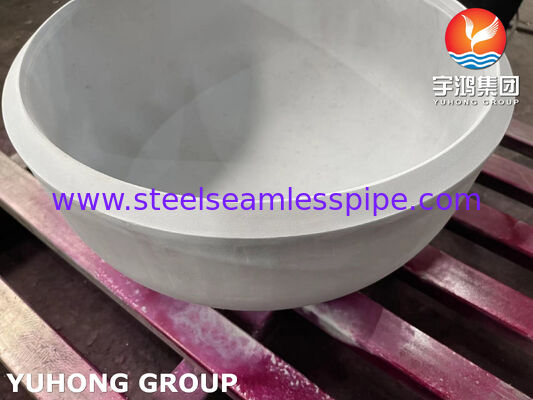 ASME SA403 WP304 Cap cho lĩnh vực công nghiệp, Thiết bị nắp mũ thép không gỉ