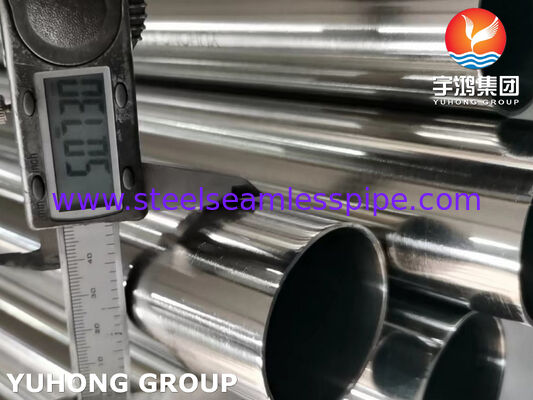 Ống Vệ Sinh ASTM A270 TP316L Thép Không Gỉ Hàn Kín Ủ Sáng Cho Ngành Công Nghiệp Bia