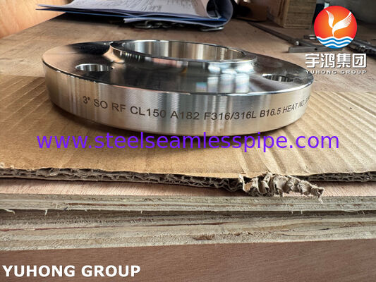 ASTM A182 F316L Slip-On RF Flange cho đường ống công nghiệp