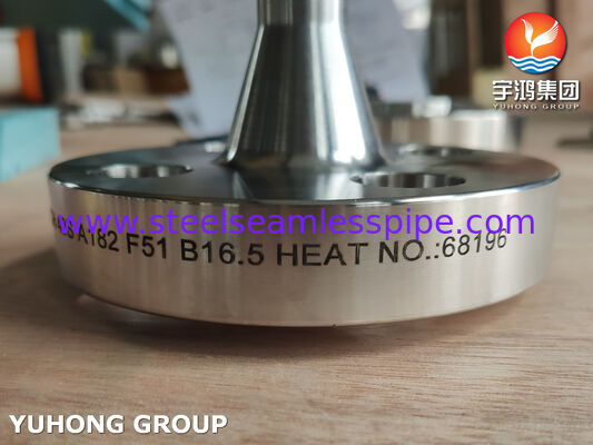 ASTM A182 F51 BL RF Mặt bích, Mặt bích mù thép không gỉ Duplex Raised Face