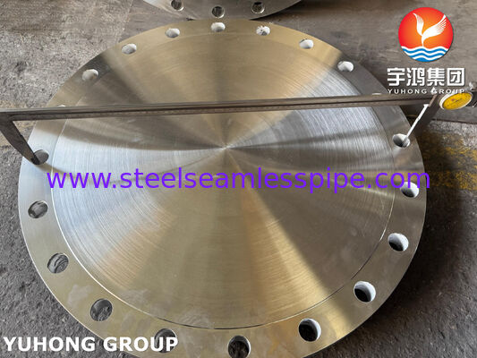 ASTM A182 F55 Super Duplex Stainless Steel Blind Flange với mặt nâng lớp 150 đến 1500