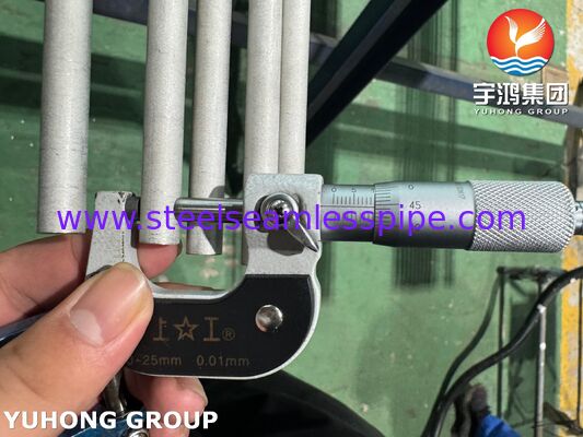 Thép không gỉ ASTM A269 TP316L ống liền mạch cho máy ngưng tụ, ướp và lò sưởi