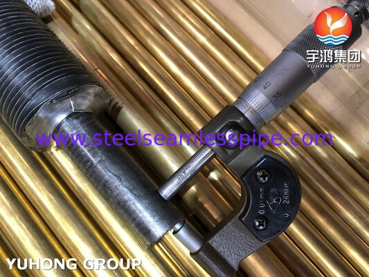 ASTM A179 L-type Fin Seamless (Smls) Tube, High Efficiency Heat Exchange Low-Carbon Steel Fin Tube