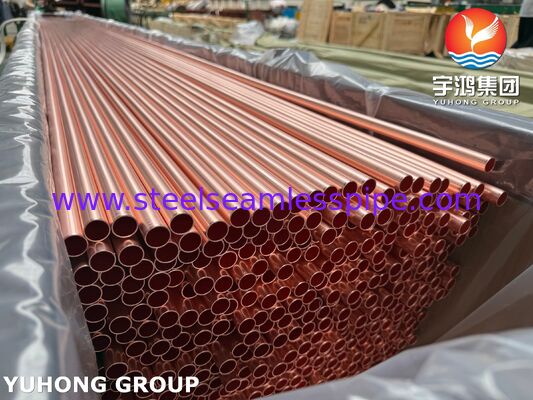 Ống liền mạch ASTM B111 C12200, Ống hợp kim đồng liền mạch chất lượng cao