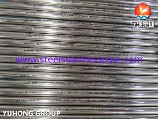 ASME SA249 Stainless Steel 304 sợi dây chuyền đúc, 3 / 4 " 20BWG