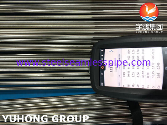 Ống vệ sinh uốn cong, Ống liền mạch thép không gỉ 3A / ASTM A270 TP316L ủ sáng