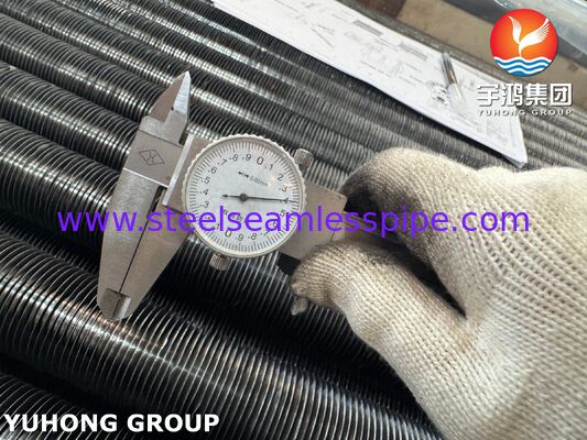 A179 / AL1060 ống vây vây cho máy trao đổi nhiệt và nồi hơi hiệu quả