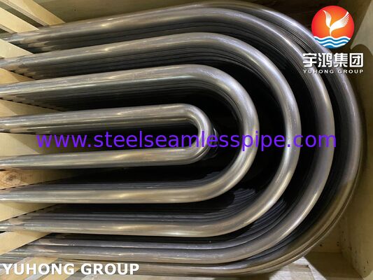 Ống trao đổi nhiệt dạng chữ U hợp kim Niken Monel400 ASME SB163 N04400