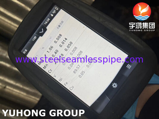 Ống thép liền mạch hợp kim ASTM A335 P9 lớp phủ đen cho máy sưởi siêu nóng và sưởi ấm lại