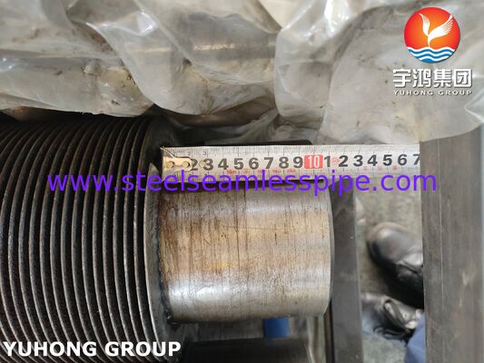 Các ống xoắn ốc được hàn bằng vây với ống cơ sở A106 vây CS cho máy trao đổi nhiệt