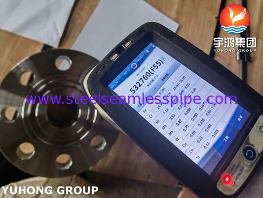 ASTM A182 F55 S32760 Phân sợi cổ hàn RTJ EN 1.4501 X2CrNiMoCuWN25-7-4