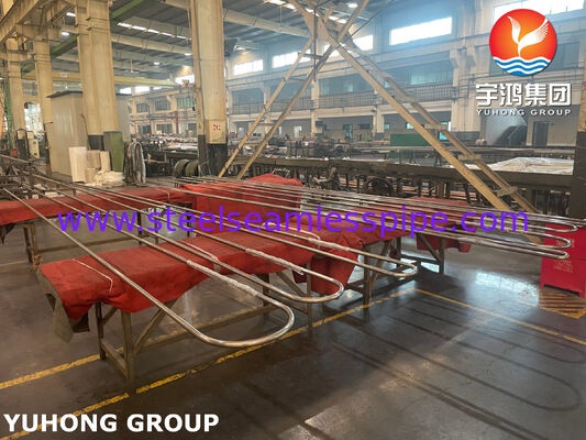 Ống chữ U liền mạch hợp kim Monel 400 Đồng Niken ASME SB163, Ứng dụng cho TEMA Heat Exchanger, Shell and Tube Heat Exchanger