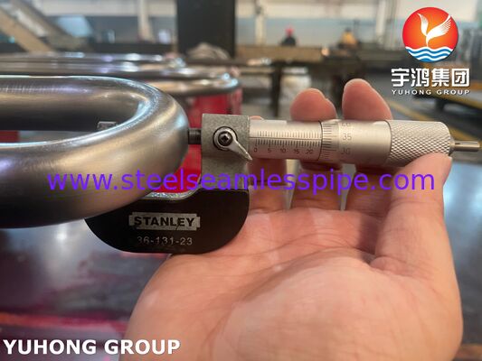 Ống chữ U liền mạch hợp kim Monel 400 Đồng Niken ASME SB163, Ứng dụng cho TEMA Heat Exchanger, Shell and Tube Heat Exchanger