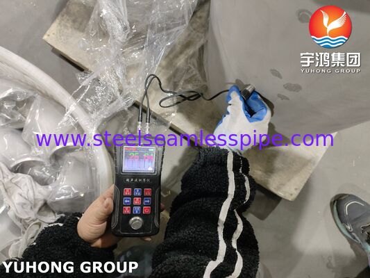 Bộ phụ kiện ống hàn đít đường kính lớn, ASTM A403 WP347-WX bằng Tee cho chất lỏng ăn mòn B16.9