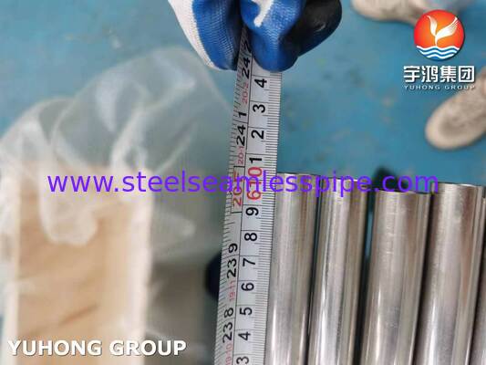 Ống hàn thép không gỉ ASTM A249 TP304 ủ sáng cho nhà máy bia