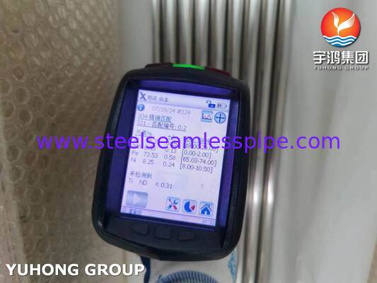 Ống hàn thép không gỉ ASTM A249 TP304 ủ sáng cho nhà máy bia