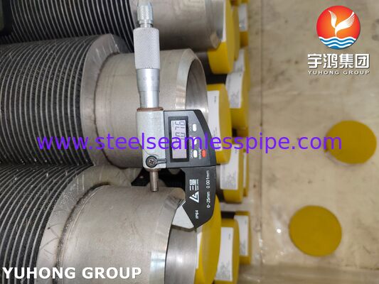 Ống cánh HFW Thép không gỉ ASTM A312 TP347H cho Lò hơi thu hồi nhiệt