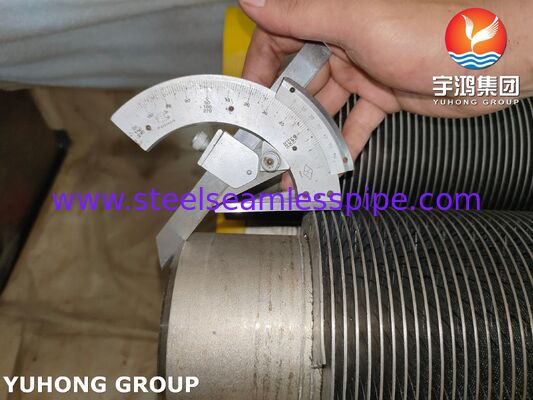 Ống cánh HFW Thép không gỉ ASTM A312 TP347H cho Lò hơi thu hồi nhiệt