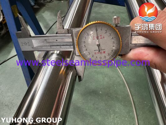 Ống liền mạch thép không gỉ ASTM A270 3A TP304 BA vệ sinh cho ngành công nghiệp đường