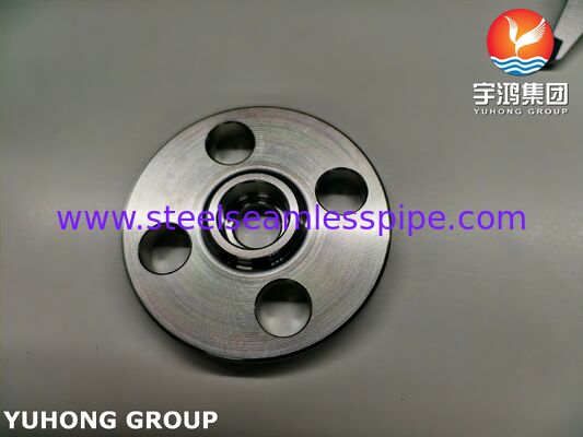 ASTM A182 F53 UNS S32750 1.4410 Super Duplex Stainless Steel Socket Weld RF Flange với dòng nước flange