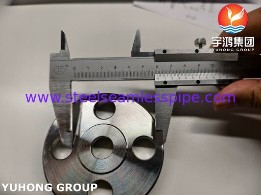 ASTM A182 F53 UNS S32750 1.4410 Super Duplex Stainless Steel Socket Weld RF Flange với dòng nước flange