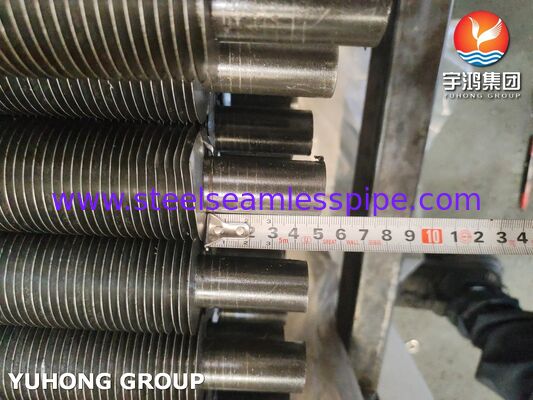 ASTM A179 Thép cacbon không may G-Type Embedded Fin Tube For HRSG Boiler Economizer And Superheater