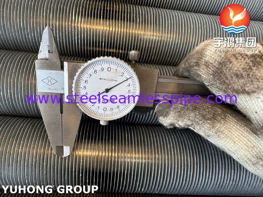 Ống cánh ép đùn thép không gỉ và nhôm EN 10217-7 1.4301