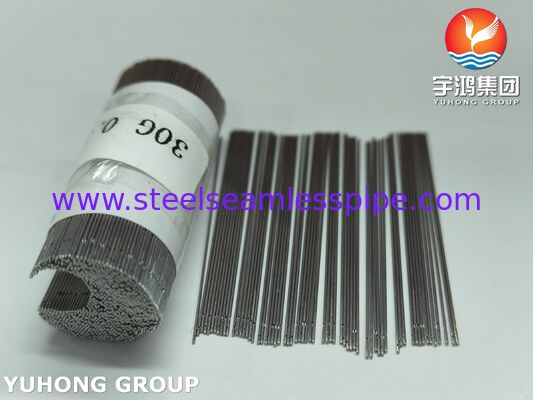 Kim tưới nha khoa SUS304 30G cho liệu pháp ống tủy, hai lỗ thông hơi, đầu kín