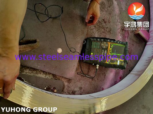 ASME SB171 C70600 CuNi 90/10 Vòng rèn cho nước biển và hệ thống biển