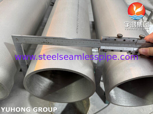 ASTM A312 TP321 Stainless Steel Seamless Pipe Công nghiệp 12X18H10T Bụi không may GOST 9941