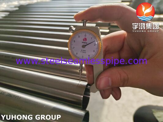 Ống vệ sinh ASTM A270 Thép không gỉ 304 liền mạch cấp thực phẩm cho ngành sữa