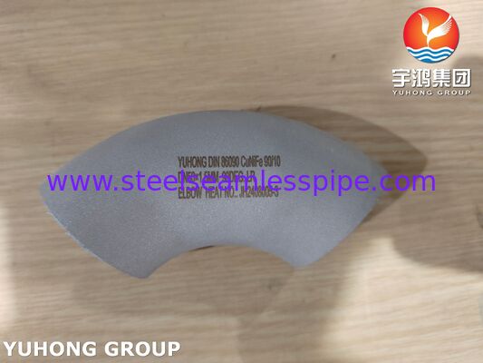 DIN 86090 CuNiFe 90-10 Elbow C70600 Đối với xây dựng tàu, kỹ thuật biển và hệ thống đường ống dẫn nước biển