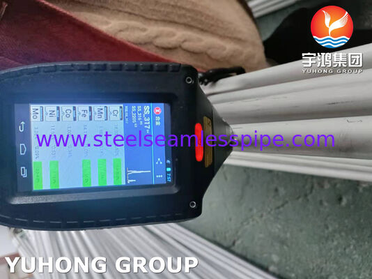 Bơm trao đổi nhiệt U Bend liền mạch cho nhà máy hóa học dầu khí hóa dầu và điện với độ dày tường tối thiểu A213 TP317L
