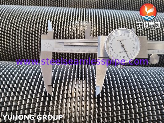 Ống cánh răng cưa ASTM A312 TP304H cho Lò hơi & Bộ trao đổi nhiệt