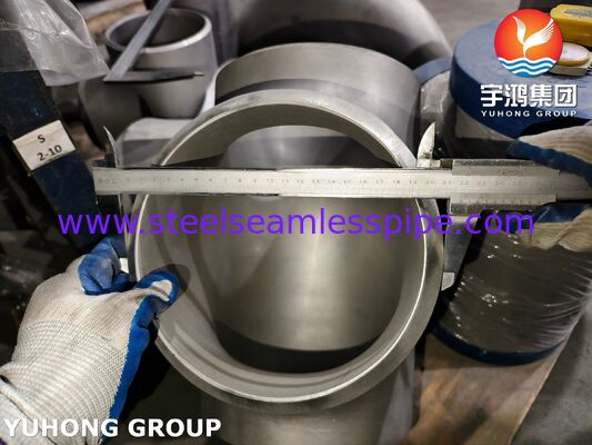 Tê đều hàn đối đầu Thép Duplex 2205 UNS S31803 ASTM A815 theo ASME B16.9