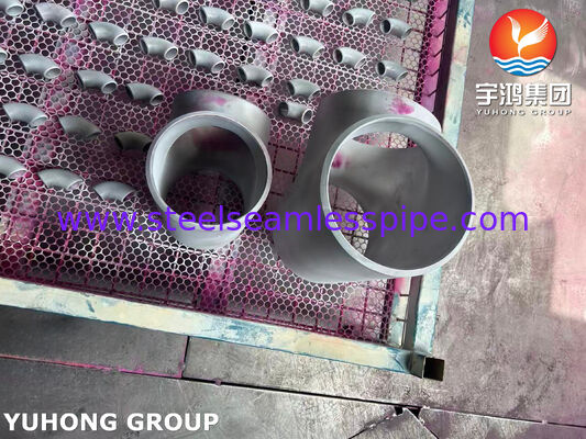 Tê đều hàn đối đầu Thép Duplex 2205 UNS S31803 ASTM A815 theo ASME B16.9