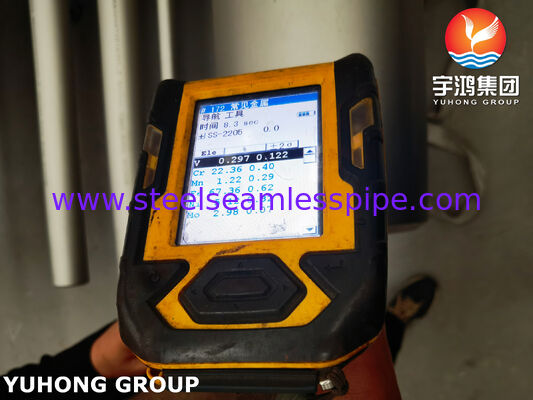 Ống đúc liền không gỉ duplex ASTM A790 UNS S31803 đã được tẩy rửa cho xử lý nước